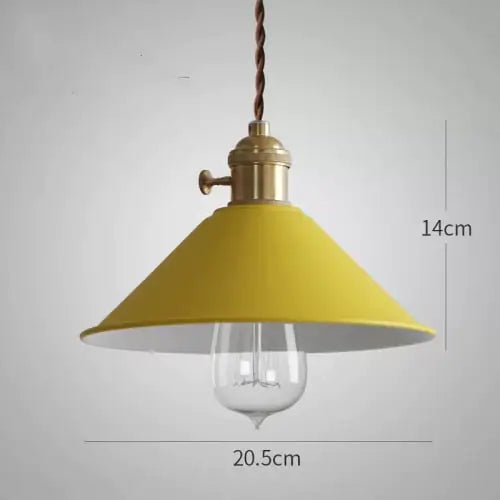 Colorful Cone Pendant Lights