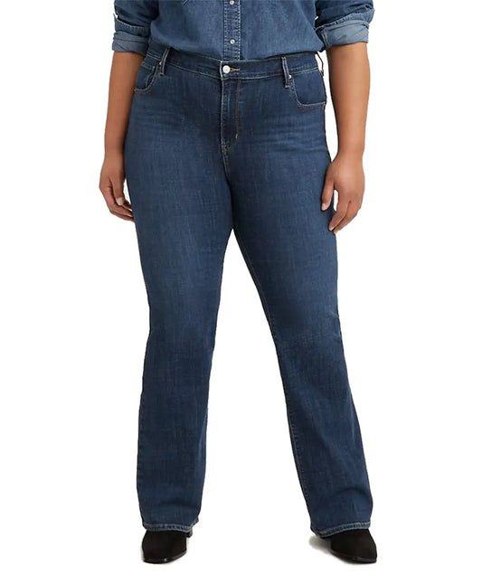 Levi's Women's 725 High Rise Bootcut Jeans (Also Available in Plus) Plus Size 39 Plus Lapis Dark Horse